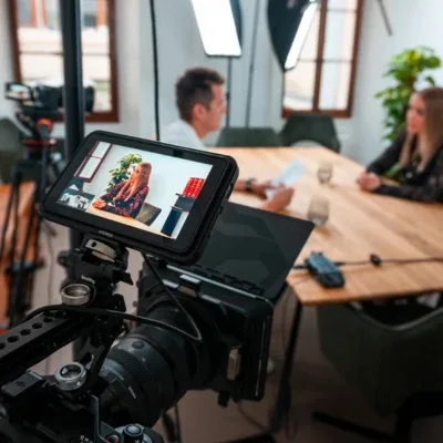 Préparer une interview vidéo professionnelle